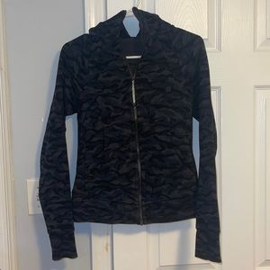 EUC Lululemon Camo Scuba Jacket